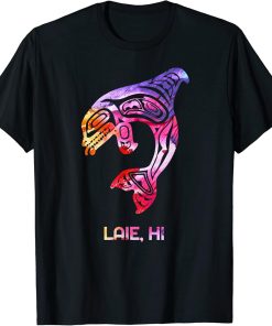 Tribal Laie Orca Killer Whale Indigenous Native T-Shirt