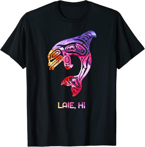 Tribal Laie Orca Killer Whale Indigenous Native T-Shirt